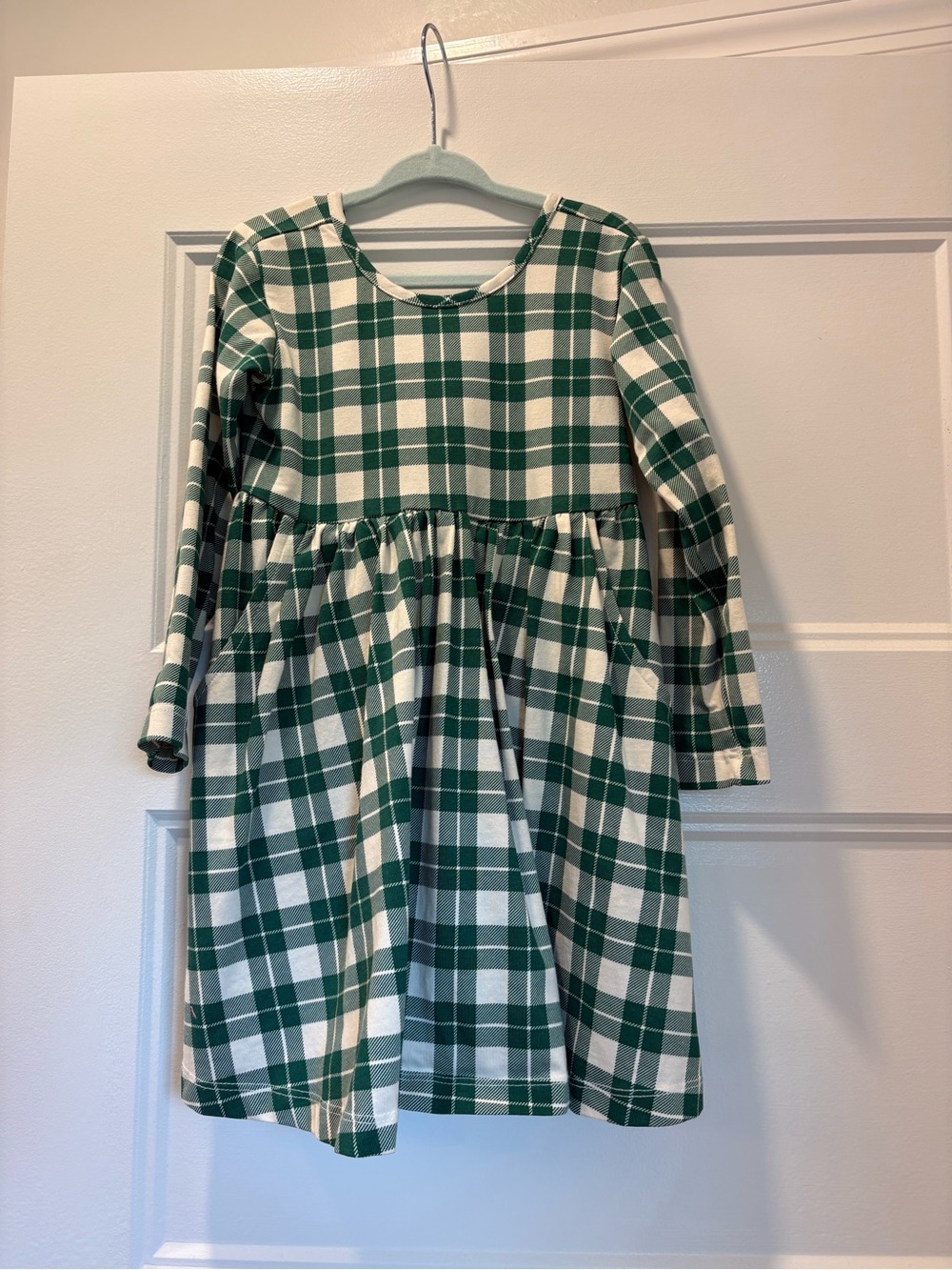 Hanna Andersson Long-Sleeve Skater Dress With Pockets